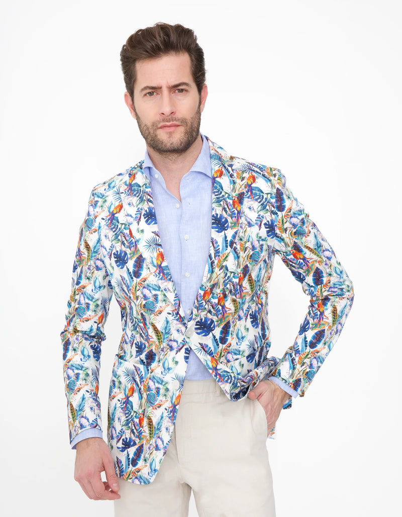 BLAZER FREETIME IMPRIMÉ TROPICAL