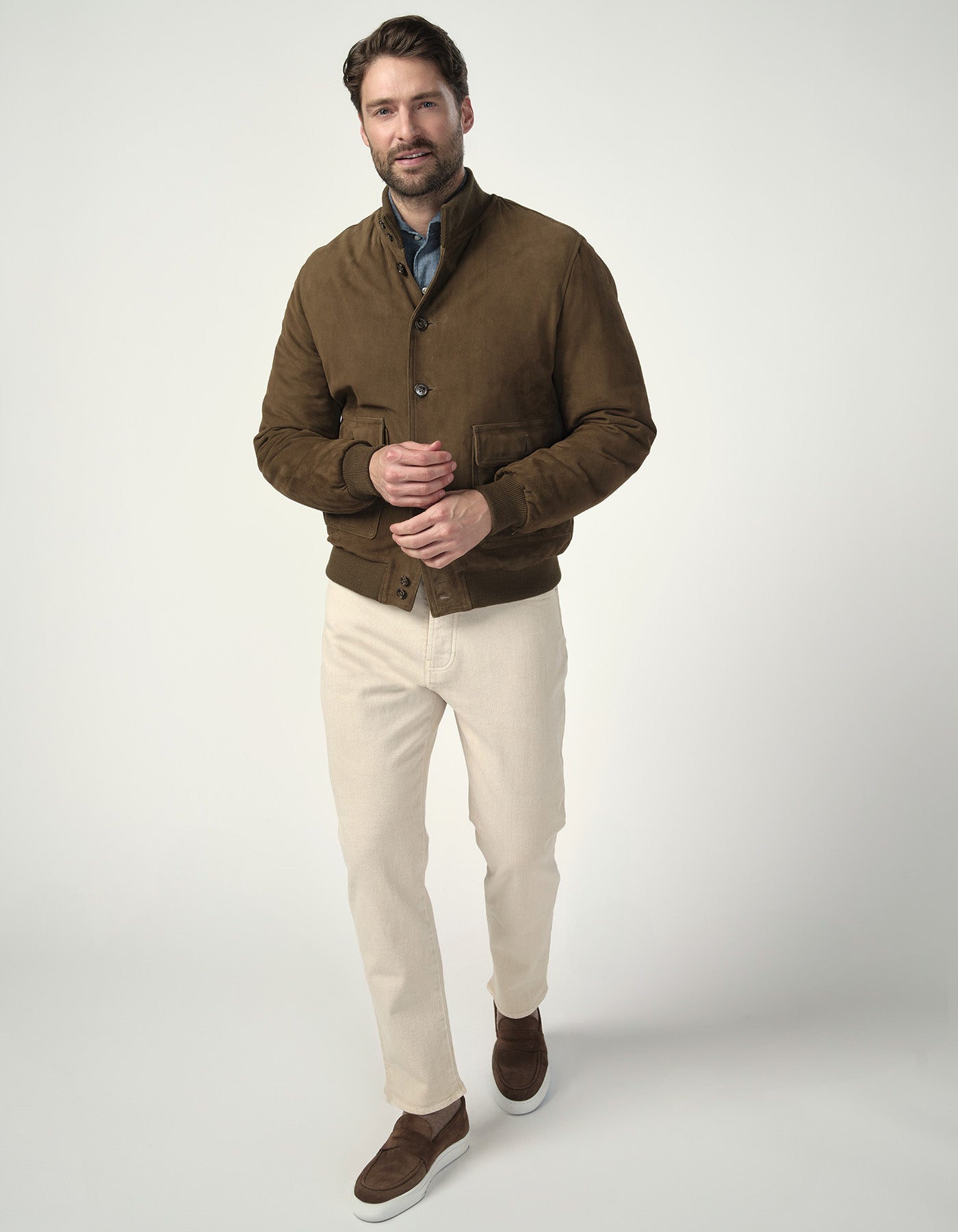 Blouson Suède