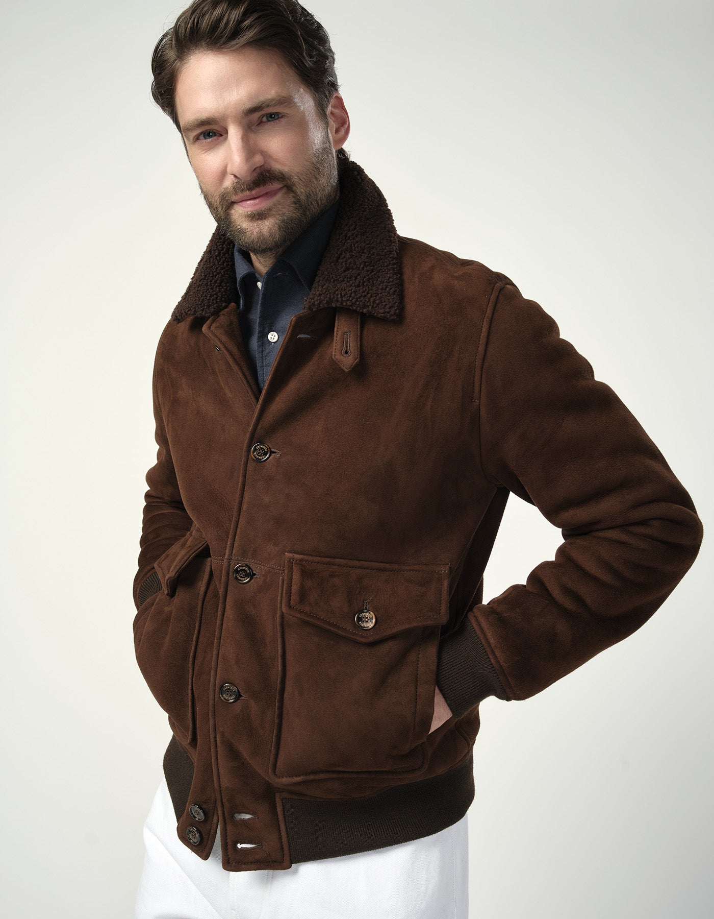 Veste Pilote Shearling